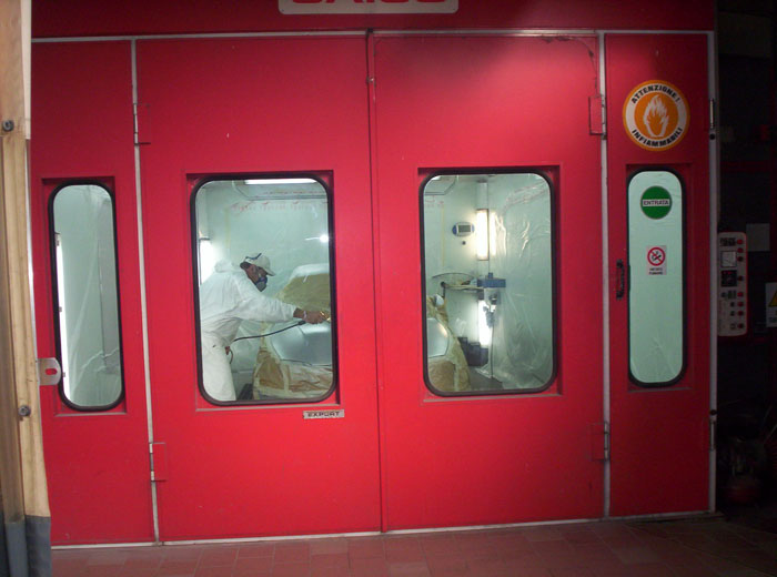Cabina Verniciatura